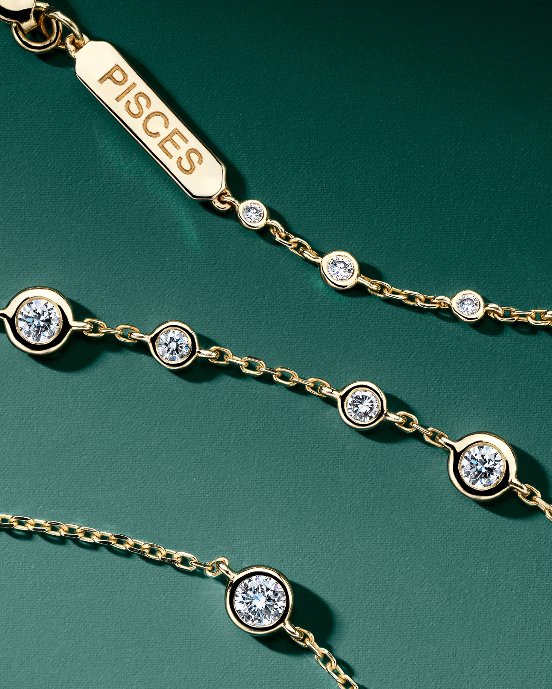 10k gold and lab-grown diamonds
