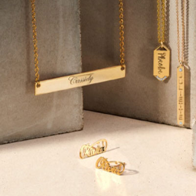 Shop personalized jewelry at Jared