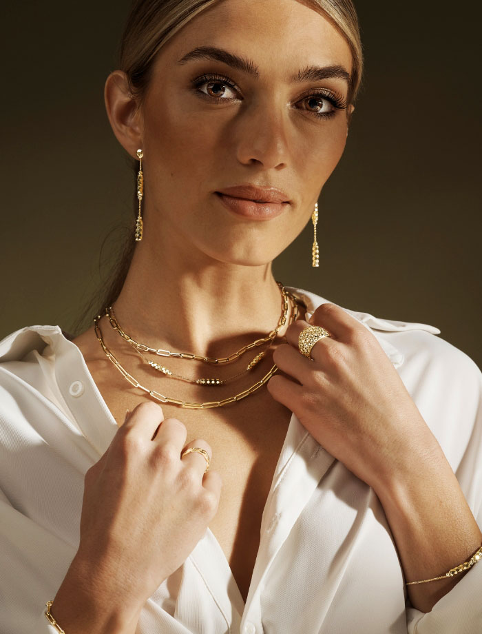 Shop the Italia D'Oro 14K yellow gold jewelry collection