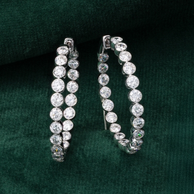 Shop hoop earrings at Jared