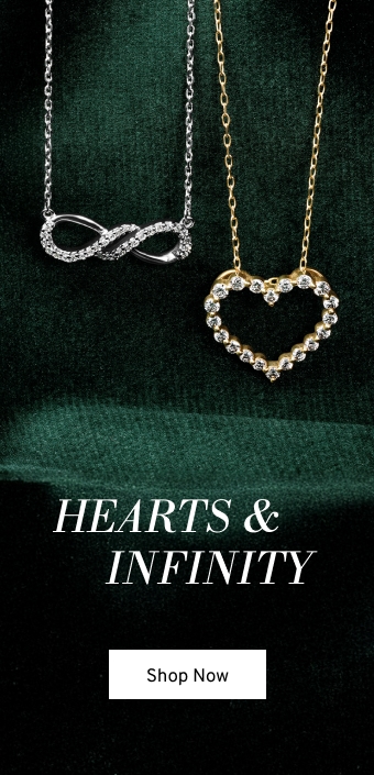 Shop Heart and Infinity Jewelry at Jared