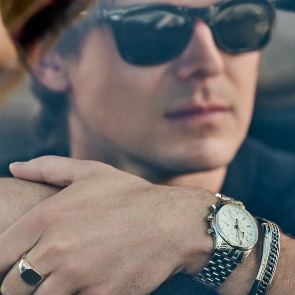 Explore men's and women's watches featured in the Love Highway campaign