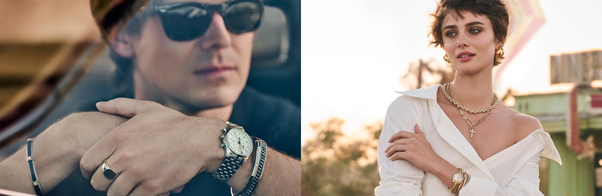 Love Highway featured watches for men and women, Bulova and Frederique Constant.