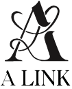A Link black logo