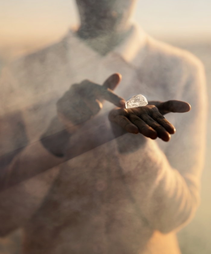 Storied Diamond Desert Sands of Eternity is responsibly sourced from Botswana.