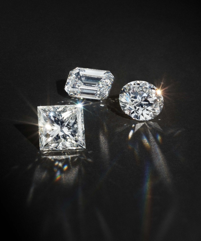 Shop loose diamonds from the Storied Diamond Desert Sands of Eternity collection