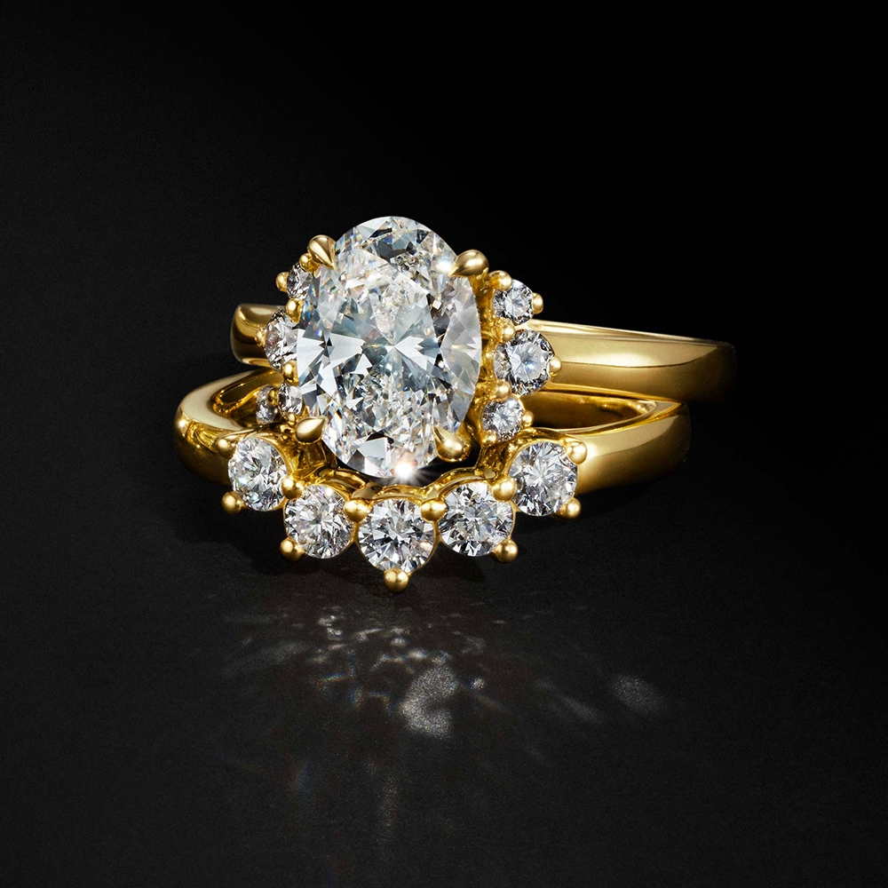 Storied Diamond wedding rings.