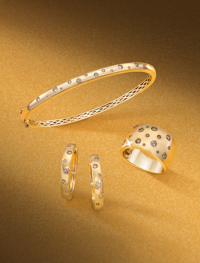 Explore the new Le Vian Tramonot D'Oro diamond and gemstone collection