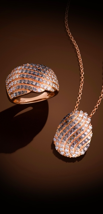 25th anniversary of Chocolate Diamonds, featuring Le Vian Chocolate Ombre jewelry.