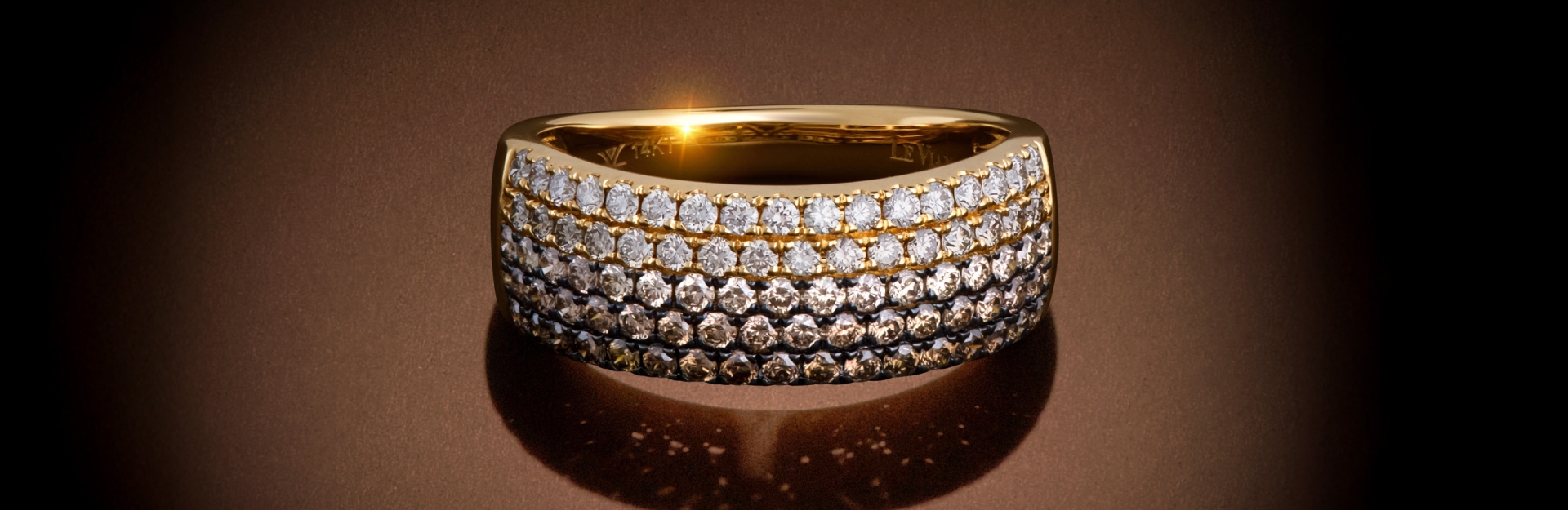 Le Vian Chocolate Ombre fashion ring, exclusively at Jared Jewelers.