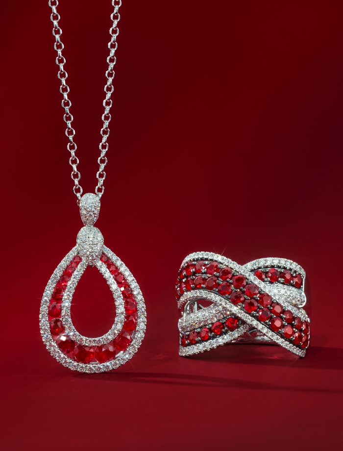 Le Vian Passion ruby and diamond jewelry