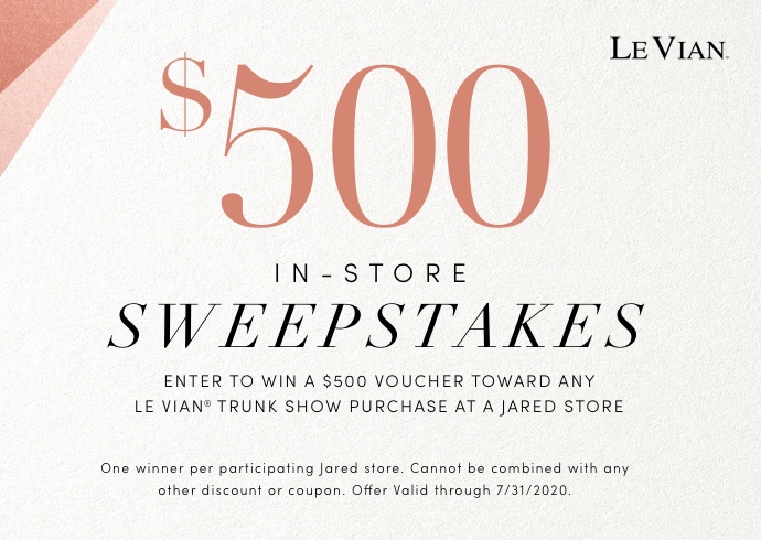 Jared clearance galleria coupon