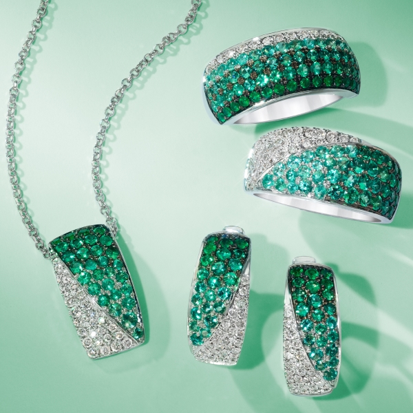 New Emerald Ombre collection from Le Vian, available exclusively at Jared