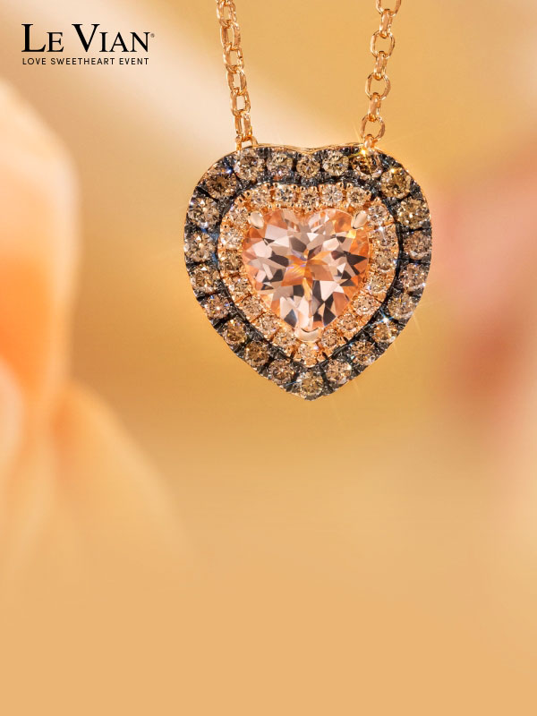 20% off Le Vian jewelry during the Le Vian Love Sweetheart event.