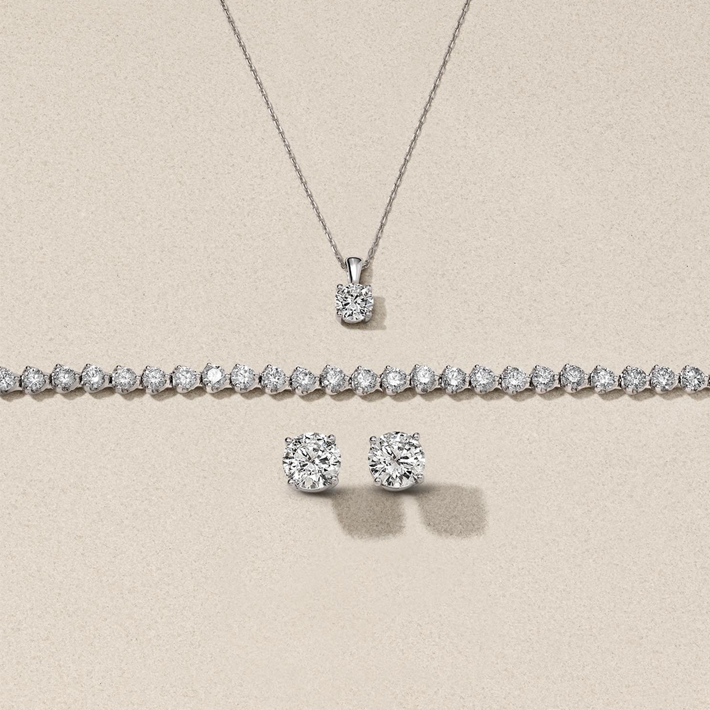 Diamond jewelry set