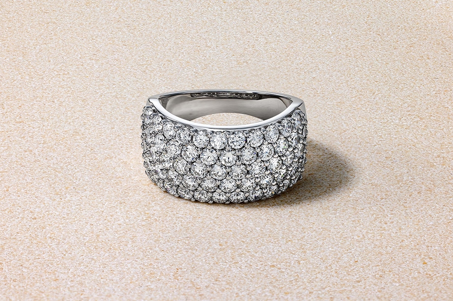 Diamond pave anniversary gifts