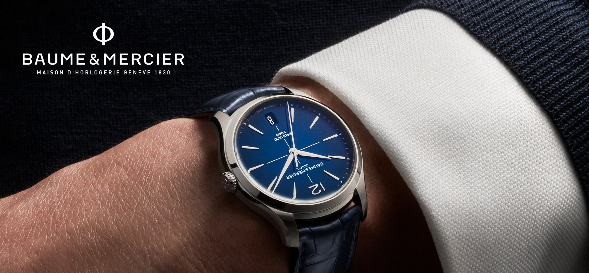 Baume & Mercier | Swiss made elegance since 1830. Available in-store only.