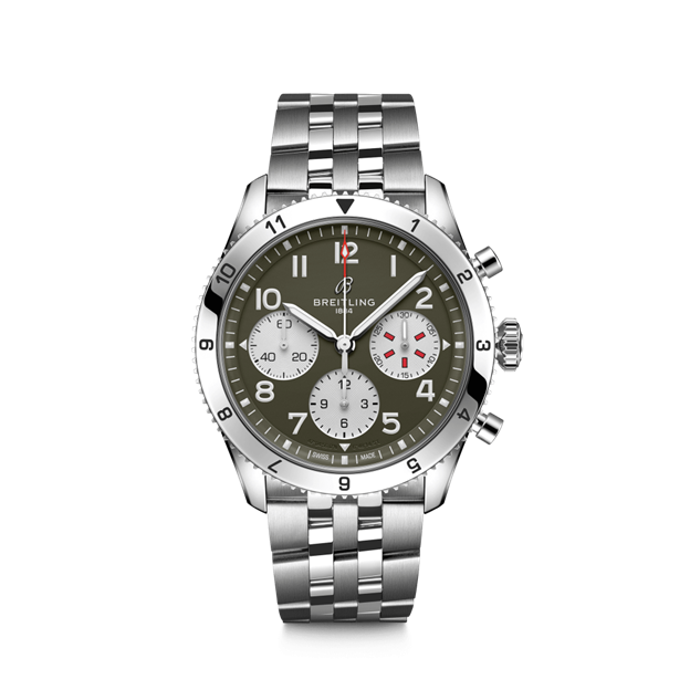 Classic AVI Chronograph 42MM Curtis Warhawk watch