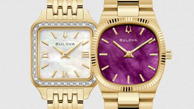 Image of Bulova crystal watcha and Super Seville watch