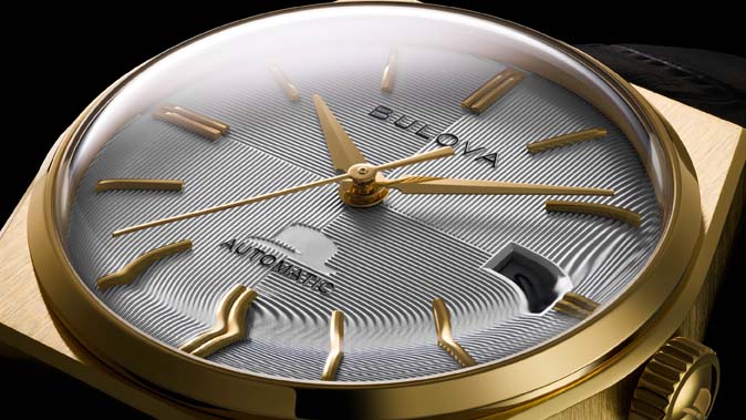 Image of Frank Sinatra watch with gold detailing 