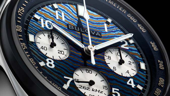 Image of a limited edition Bulova watch