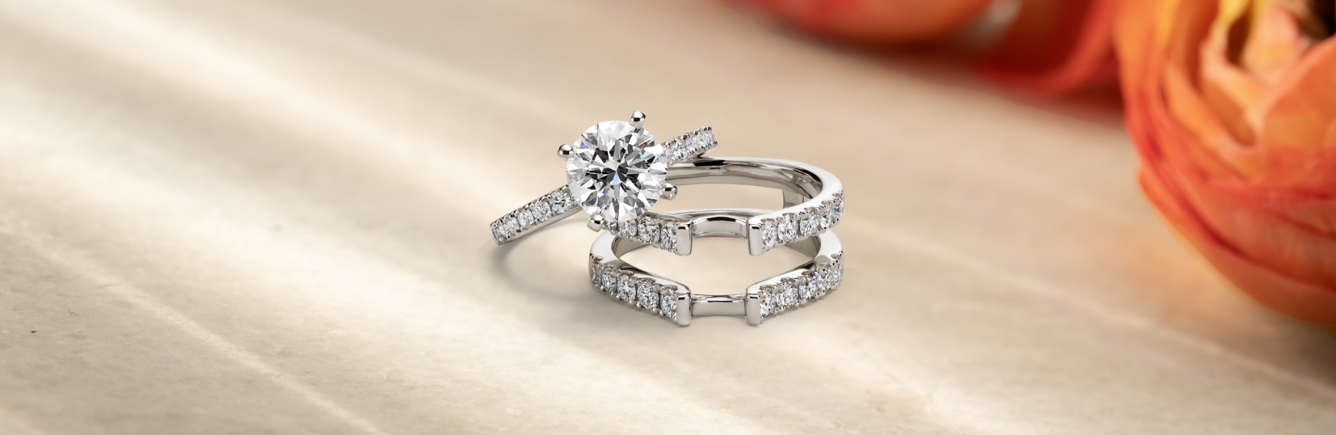 Chosen Complete engagement ring and enhancer