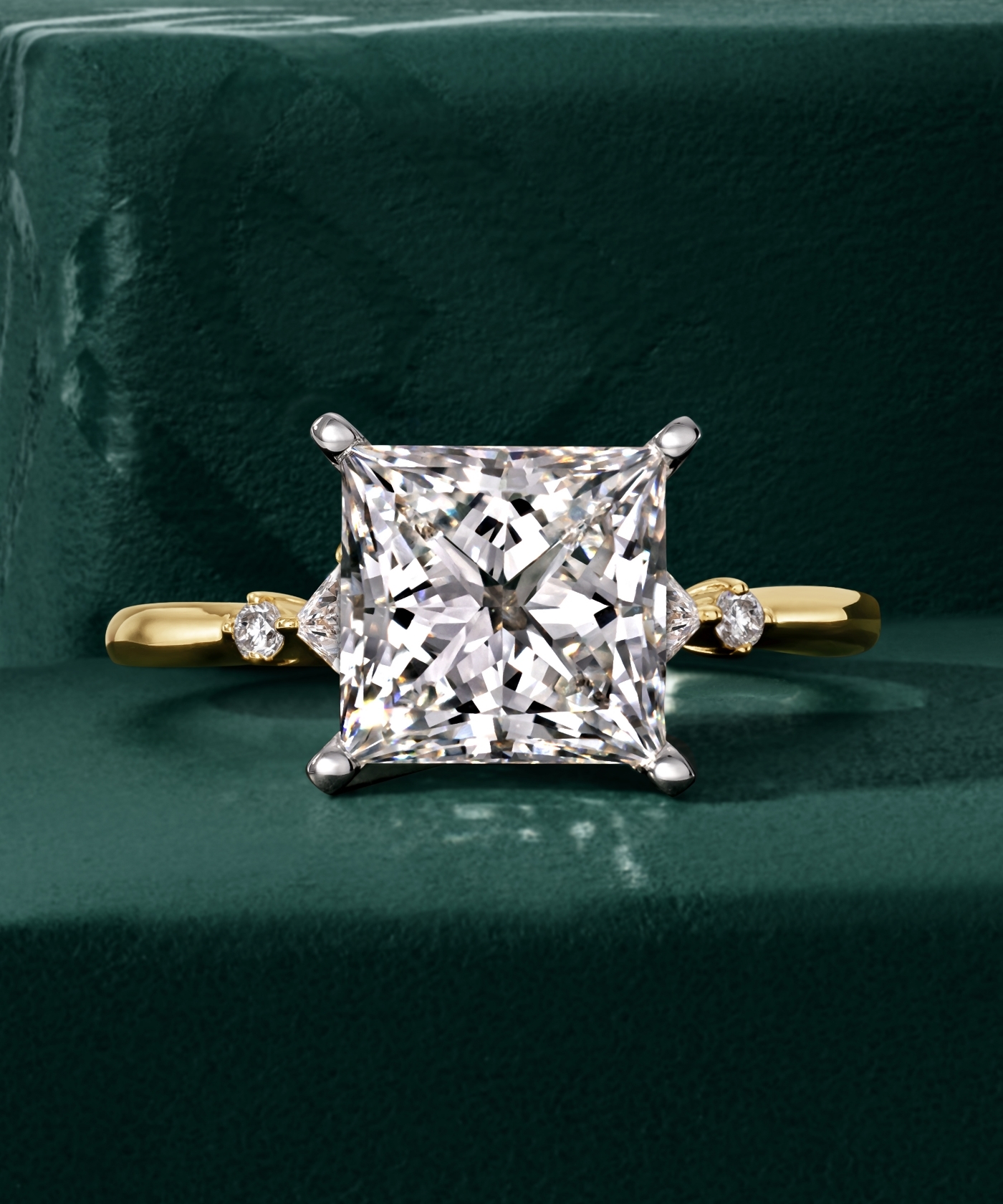 Delicate engagement ring styles in the Chosen by Jared collection