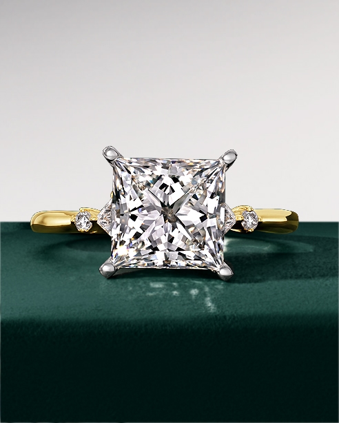 Delicate engagement ring styles in the Chosen by Jared collection