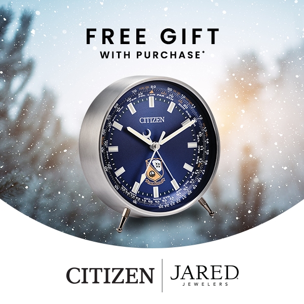 Free Blue Angels clock with purchase of Citizen Promaster watch.