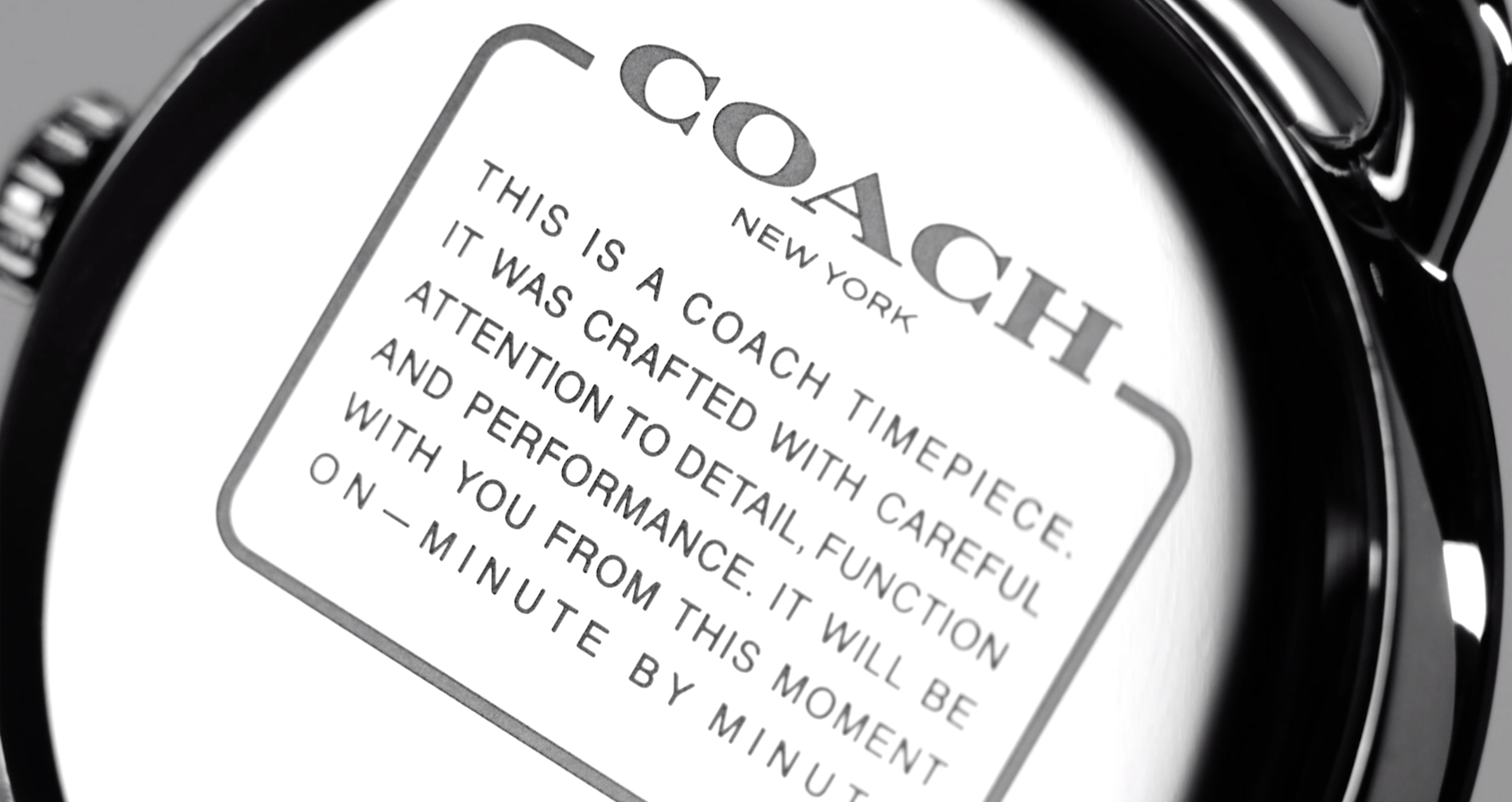 coach new york watch price