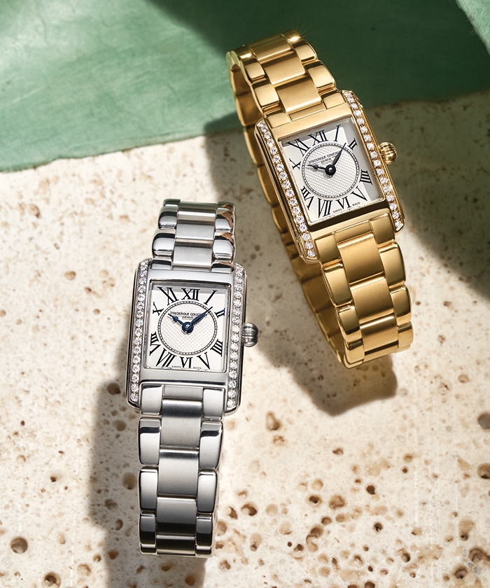 Shop luxury watches for men and women, featuring styles from Frederique Constant, TAG Heuer, Longines, and more.