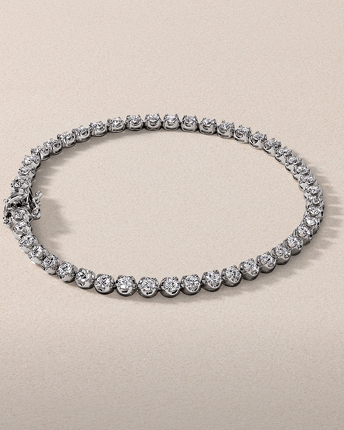 shop all natural diamond bracelets
