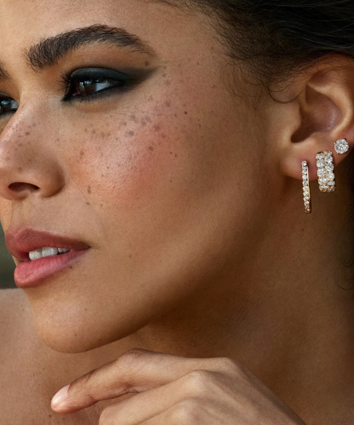 Explore stacking earring styles