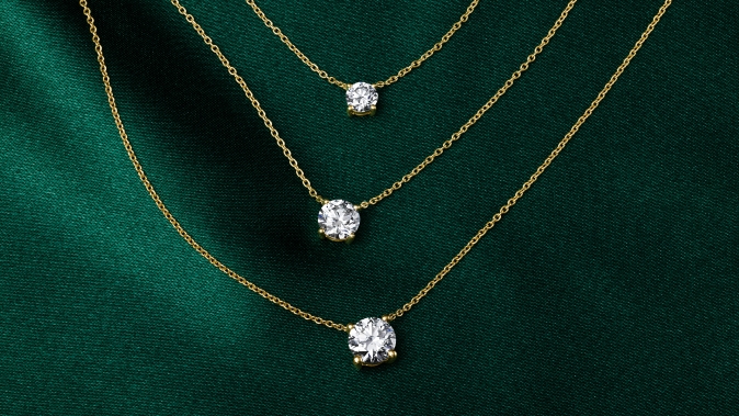 Learn about how diamond carat total weight is determined