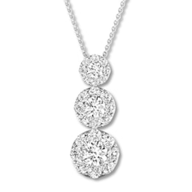 Explore natural diamond pendants from Jared