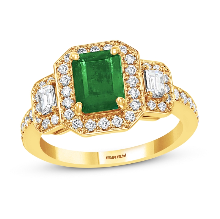 Precious Gemstone Ring Latest Design Ring Birthstone Ring Emerald Round Stone ring Emerald Stone Ring Natural Emerald Gold Ring