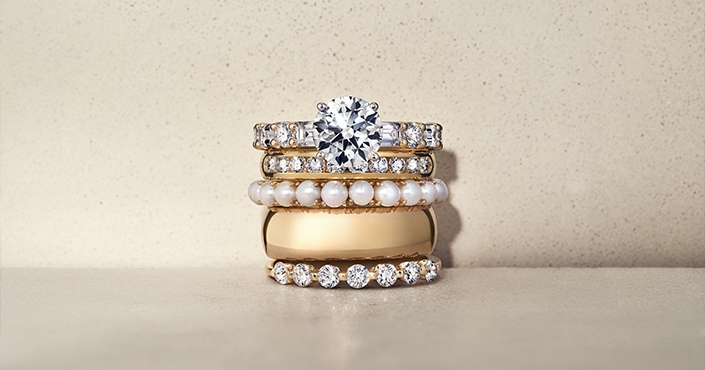 Stacked rings from Jared