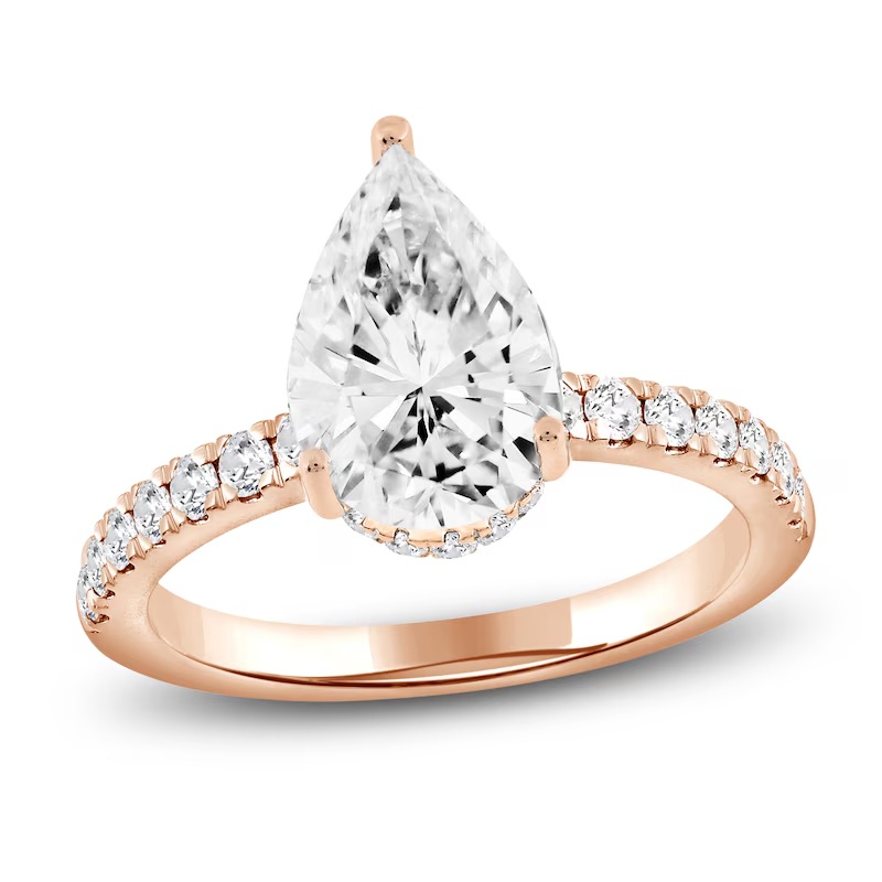 Shop rose gold engagement rings