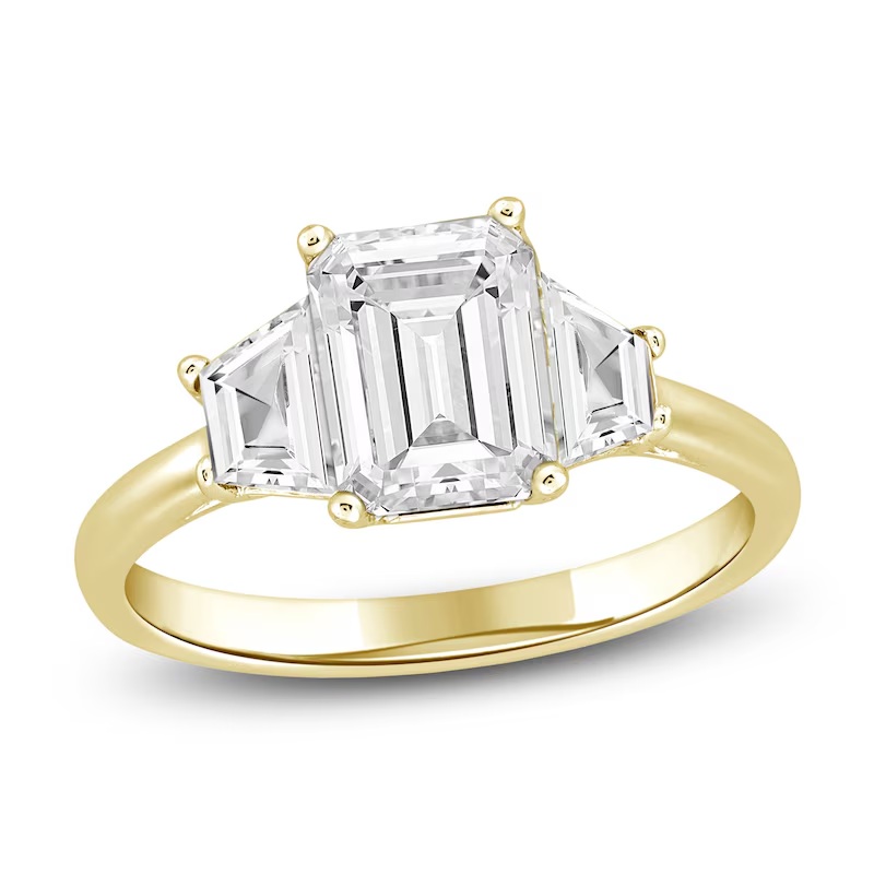 Shop yellow gold engagement rings
