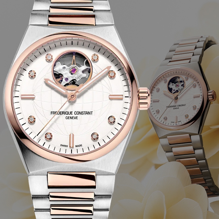 Shop Frederique Constant Highlife Ladies automatic watches.