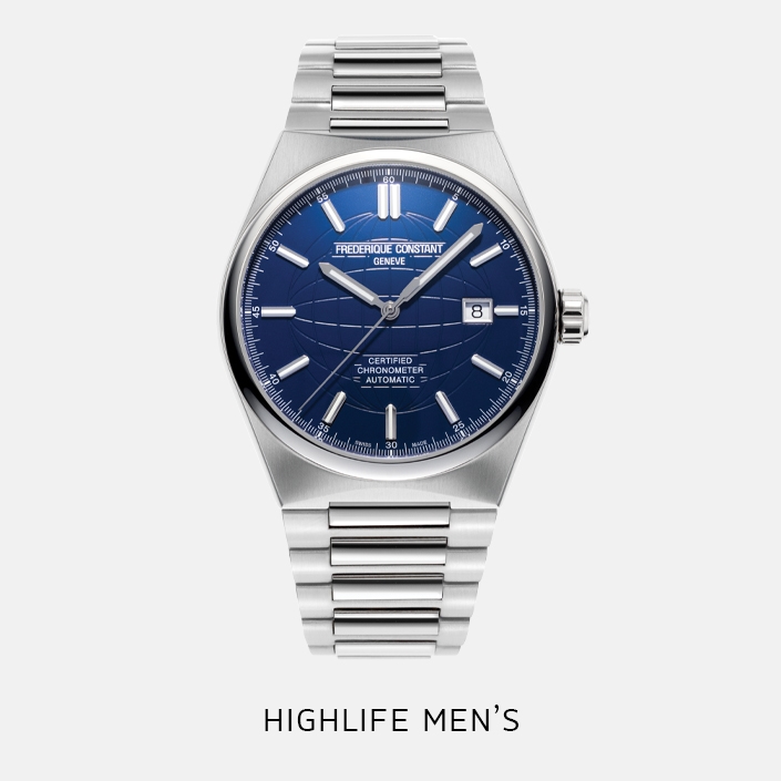 Shop Frederique Constant Highlife men's watches