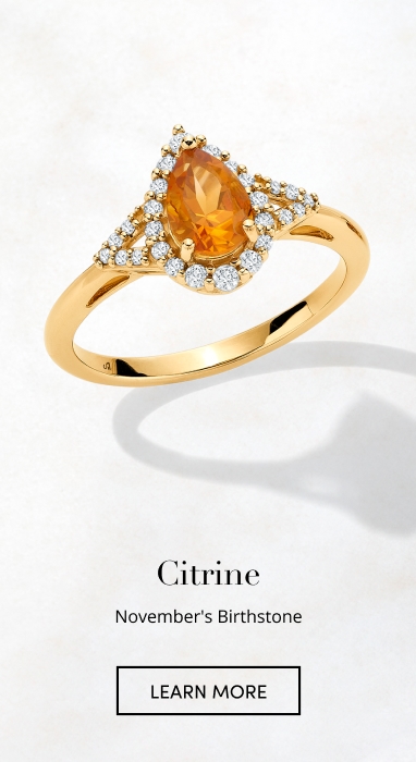 CITRINE November's Birthstone LEARN MORE