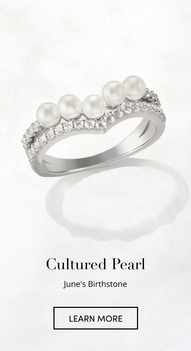 CULTURED PEARL June's Birthstone LEARN MORE