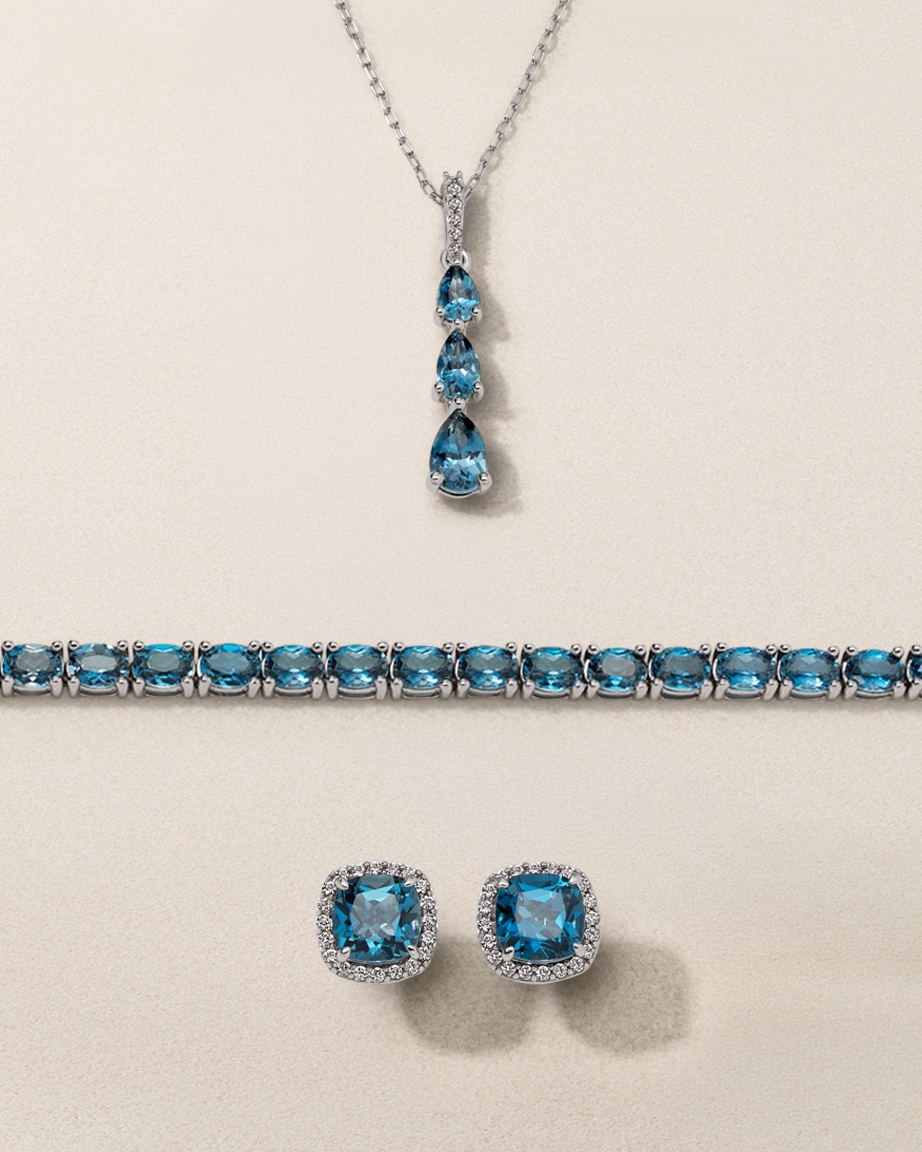 Shop blue topaz at Jared