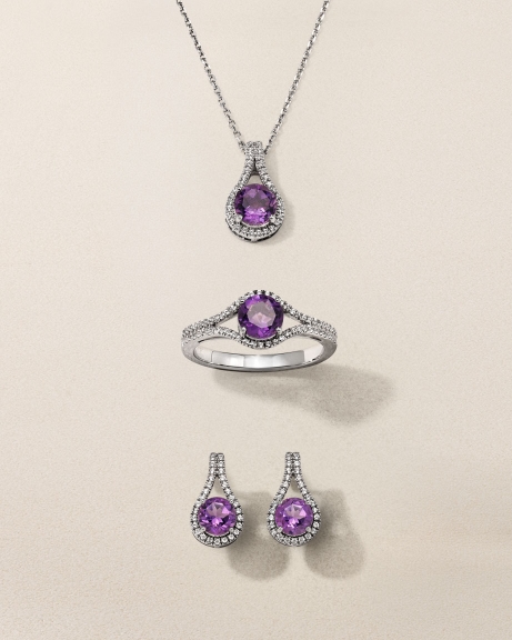 Shop Amethyst jewelry at Jared