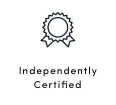 Independently certified