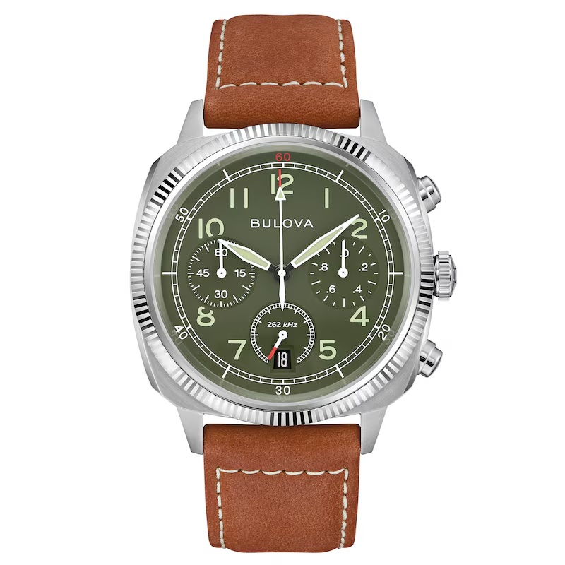 shop leather strap watches at Jared
