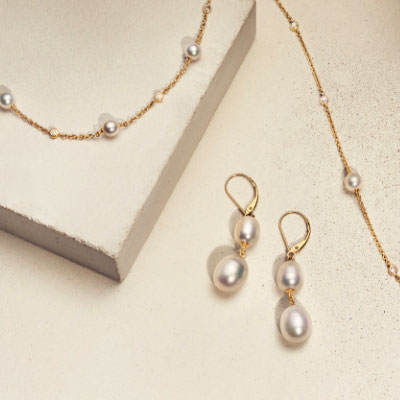 Shop cultured pearl jewelry 
