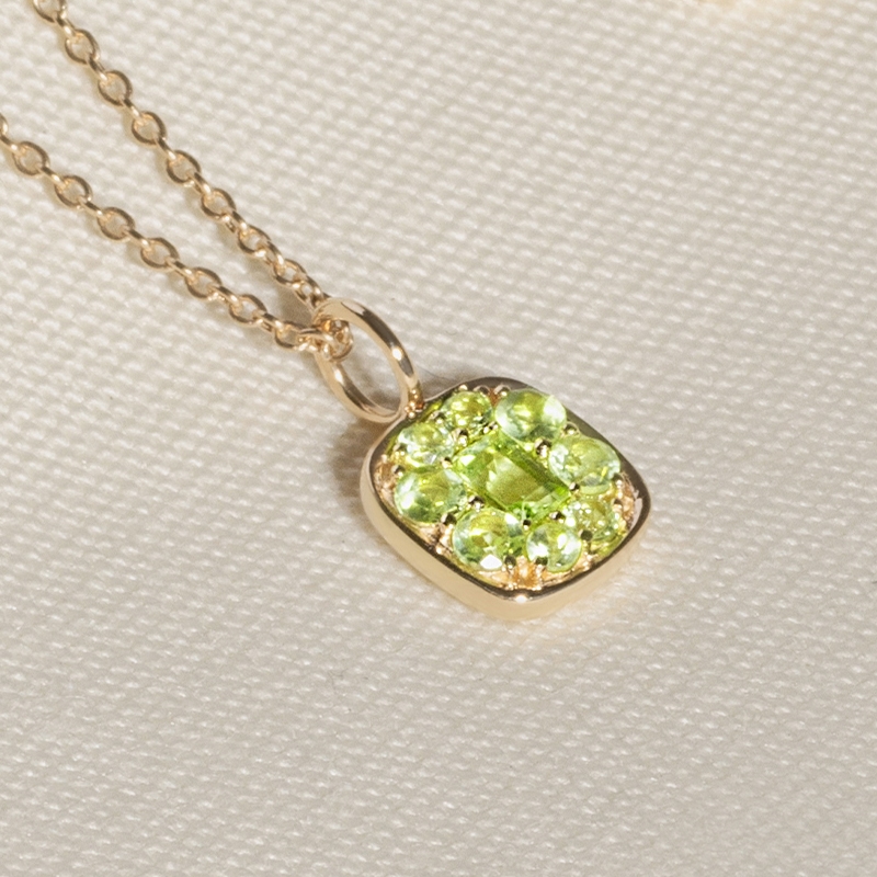 Peridot necklace