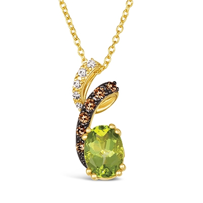 Peridot necklace